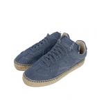 メゾンマルジェラ Maison Margiela 22SS エスパドリーユ カットオフ キャンバス ジャーマントレーナー スニーカー 38 青 ブルー S58WS0214 P4751 T6071 国内正規