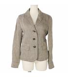 マックスマーラ ウィークエンドライン MAX MARA WEEKEND LINE リネンジャケット テーラード  アウター ベージュ