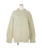 22AW ボタニカルダイ クルーネック ニット セーター モックネック S ピスタチオ SI0GP0003