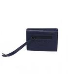 バレンシアガ BALENCIAGA ネオクラシック ミニ コンパクト ウォレット 3つ折り財布 紺 ネイビー 640107