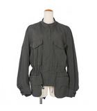 ワイズ Y's ヨウジヤマモト 24SS ツイル ショートブルゾン ジャケット 1 チャコール YR-Y20-026