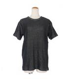 Tシャツ カットソー 半袖 Mサイズ ブラック 黒