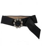 メゾンマルジェラ Maison Margiela レザー ベルト リング 羊革 ブラック 黒 S56TP0185PR818 国内正規