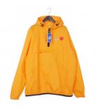 プレイコムデギャルソン PLAY COMME des GARCONS ケーウェイ K-WAY アノラックパーカー ブルゾン ナイロン XLサイズ イエロー 黄色