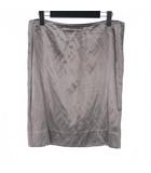 ドリスヴァンノッテン DRIES VAN NOTEN タイトスカート シルク 膝丈 サイズ38 ラベンダー パープル 紫