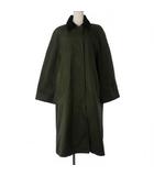 トーテム TOTEME キルティング コットンロングコート 34 茶 ブラウン 214-101-731