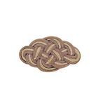  フランソワ ハチャード Francois Huchard バレッタ 60s ヴィンテージ ヘアアクセサリー ベージュ