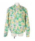 プランシー PLAN C フラワープリント ボクシー シャツジャケット ブルゾン 36 花柄 マルチカラー JKCAB04KEFTP028