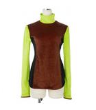 ベロア カラーブロック カットソー 長袖 2 マルチカラー MM22FW-JS058