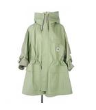 24SS カーハート Carhartt ダック×ナイロンツイルコート 七分袖 サイズ1 カーキ グリーン 緑 24-07190
