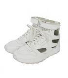 メゾンマルジェラ Maison Margiela × リーボック Reebok Classic Leather Tabi High スニーカー ハイカット 足袋 25㎝ 白 ホワイト S39WS0099