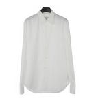 メゾンマルジェラ Maison Margiela 18SS シャツ コットン 長袖 無地 39 白 ホワイト S30DL0390 国内正規