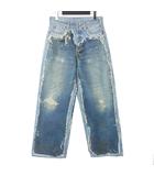アクネ ストゥディオズ Acne Studios 26SS トロンプルイユジーンズ デニムパンツ XS インディゴ 1981 RW-UX-TROU000001 国内正規