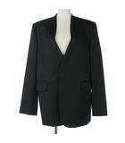 エムエムシックス メゾンマルジェラ MM6 Maison Margiela 25SS カラーレス テーラリング ウールスーツジャケット 42 黒 ブラック S52BN0137 M35153