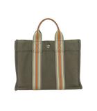 エルメス HERMES 2001年 銀座店限定モデル フールトゥ トートPM ミニバッグ グレー マルチカラー