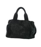 アレキサンダーワン ALEXANDER WANG Rocco スタッズ レザーボストンバッグ 黒 ブラック