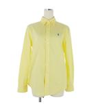 ポロ バイ ラルフローレン Polo by Ralph Lauren RELAXED FIT リラックスフィット 長袖 シャツ ポニー XS 黄色 イエロー