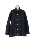 ビューティフルピープル beautiful people selvedge denim big blouson セルビッジ デニムジャケット ブルゾン オーバーサイズ 36 インディゴ 1000102017