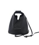エムエムシックス メゾンマルジェラ MM6 Maison Margiela JAPANESE CROSSBODY BAG ジャパニーズ レザー 2WAY ショルダーバッグ 黒 ブラック S54WD0106
