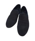 ザラマン ZARA MAN ローファー スエード 42 27㎝相当 ブラック ネイビー k1733 0616