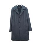 テットオム TETE HOMME チェスターコート ロング ダウン L グレー系 k2151 0620