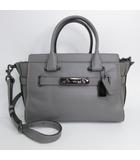 コーチ COACH スワッガー27 ハンドバッグ ショルダーバッグ レザー グレー E060600161 0626