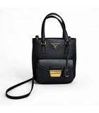 プラダ PRADA サフィアーノレザー メトロポリスバッグ ショルダーバッグ　美品