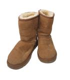 アグ UGG ブーツ ショート スエード ムートン JAP23㎝ キャメル k1864 1021