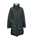 フィラ FILA GOLF 長袖 ダウンコート ミドル丈 ストレッチ Mサイズ グリーン系 k29365 1115