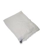 アルマーニ コレツィオーニ ARMANI COLLEZIONI ストール ロゴ ホワイト k31701 1204