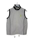 ジャンマルコ GIAN MARCO VENTURI ベスト スポーツ ジップアップ 裏地メッシュ M ホワイト ブラック k29501 0128