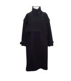 フリークスストア FREAKS STORE 長袖 コート スタンドカラー ロング FREEサイズ ブラック SS2601023 0206