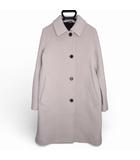 マッキントッシュ ロンドン MACKINTOSH LONDON バントン BANTON ウール ダブルクロス ベロア コート ステンカラー G5B15447 ベージュ系 38 Mサイズ相当 E0127052628 0216