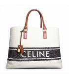 セリーヌ CELINE 美品 HORIZONTAL ホリゾンタル トートバッグ ロゴ 190062DBS.19RT sb0312012615225