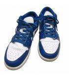 AIR JORDAN 1LOW スニーカー 靴 ウイングロゴ ロートップ 28㎝ ブルー ホワイト k367930 0422