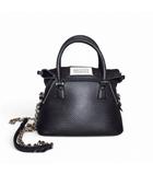 メゾンマルジェラ 11 Maison Margiela 11 5AC マイクロ ショルダーバッグ クロスボディ ハンドバッグ ブラック E04010326671