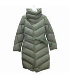 ディーゼル DIESEL ダウンコート 長袖 キルティング ハイネック XSサイズ カーキ k385210 0501