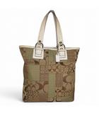 コーチ COACH シグネチャー パッチワーク トートバッグ キャンバス k418510