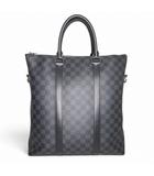 ルイヴィトン LOUIS VUITTON ダミエ グラフィット アントン トートバッグ N40000 ブラック k4884400