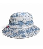シュプリーム SUPREME 22ss Fat Tip Jacquard Denim Crusher バケットハット 帽子 インディゴブルー