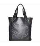 ステラマッカートニー STELLA McCARTNEY パンチングロゴ トートバッグ ショルダーバッグ ブラック k497555
