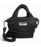 マークジェイコブス MARC JACOBS キルティング ナイロン ミニ トップ ジップ トートバッグ M0016681 ブラック