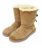 アグ オーストラリア UGG australia ベイリー ボウ BAILEY BOW ムートンブーツ リボン ショート 1002954 24cm ベージュ系 0621