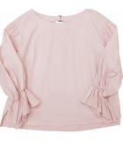 ダブルスタンダードクロージング ダブスタ DOUBLE STANDARD CLOTHING 美品 近年 シャツ ブラウス 袖口ギャザー 長袖 36 ピンク 0617　