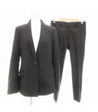  ナイングランウン Nine ground セットアップ スーツ テーラードジャケット 総裏地 シングル 1 パンツ 0 黒 ブラック /AE