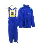 フェニックス PHENIX ヴィンテージ セットアップ スキーウェア 中綿ジャケット パンツ L 青 ブルー /AE