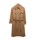 コントワーデコトニエ COMPTOIR DES COTONNIERS トレンチコート ロング丈 ベルト 7 ライトブラウン 01132650 ■MET2