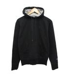 チャンピオン CHAMPION パーカー フーディー プルオーバー ロゴ刺繍 L 黒 ブラック ■MET2