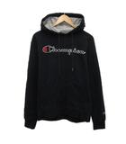 チャンピオン CHAMPION パーカー フーディー プルオーバー ロゴプリント XL 黒 ブラック ■MET2