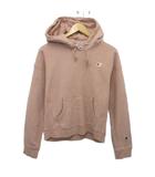 チャンピオン CHAMPION リバースウィーブ REVERSE WEAVE パーカー フーディー プルオーバー ロゴ刺繍 M ピンク ■MET2